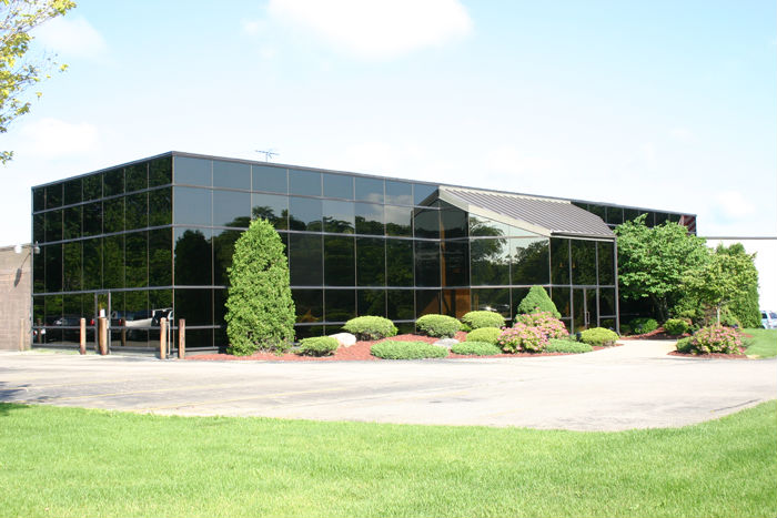 A photo of the glass work at Midbook Manufacturing