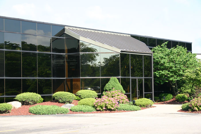 A photo of the glass work at Midbook Manufacturing